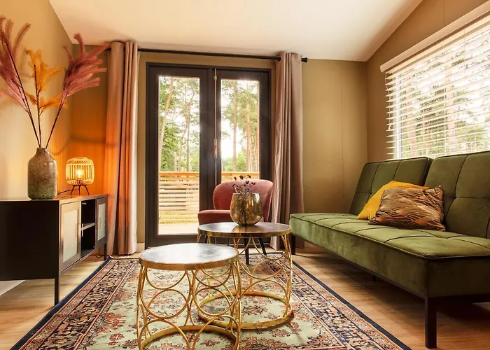 Luxe hippe Lodge in de bossen van Oisterwijk