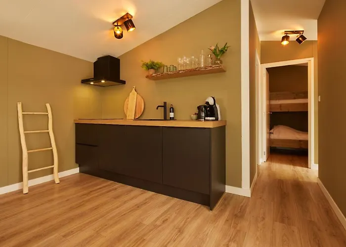 Luxe hippe Lodge in de bossen van Oisterwijk