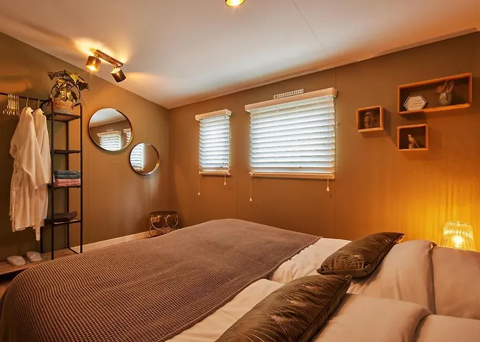 Luxe hippe Lodge in de bossen van Oisterwijk